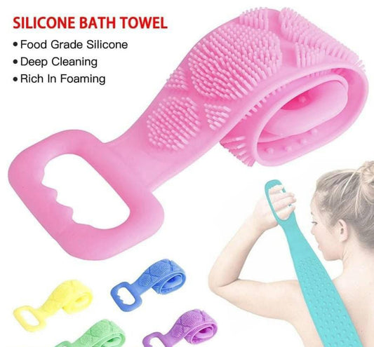 Double Side Bath Belt And Scrubber