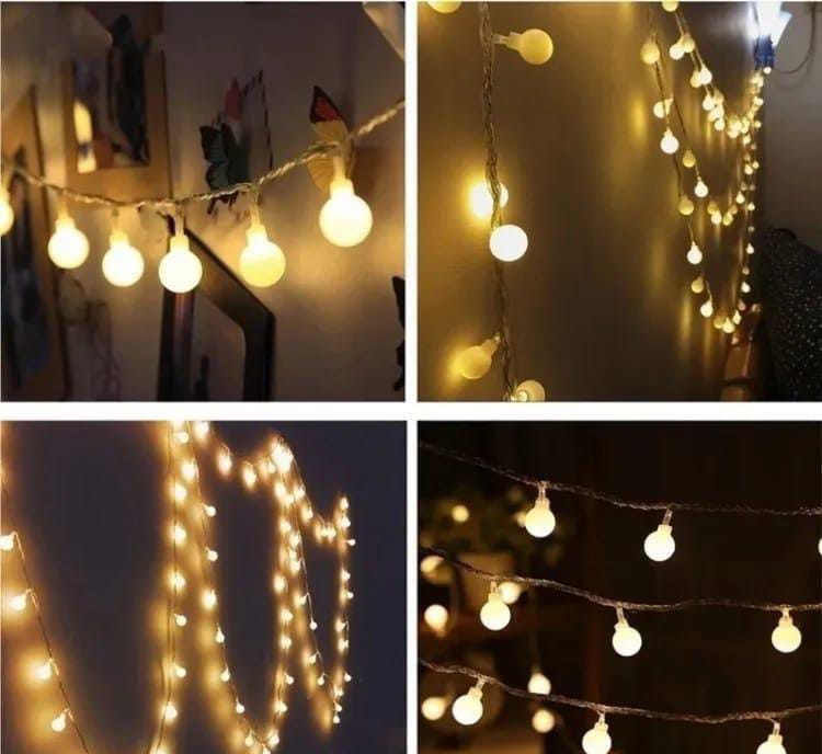 10 LED Ball String Lights