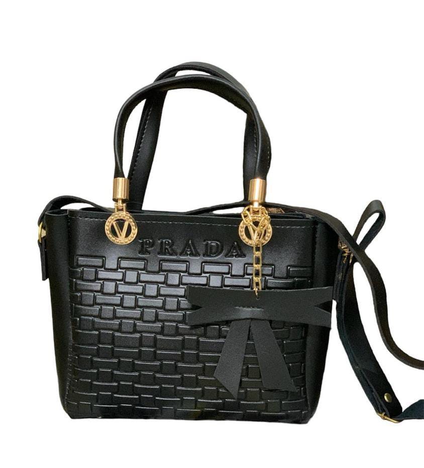 Women's Rexine Textured Handbag